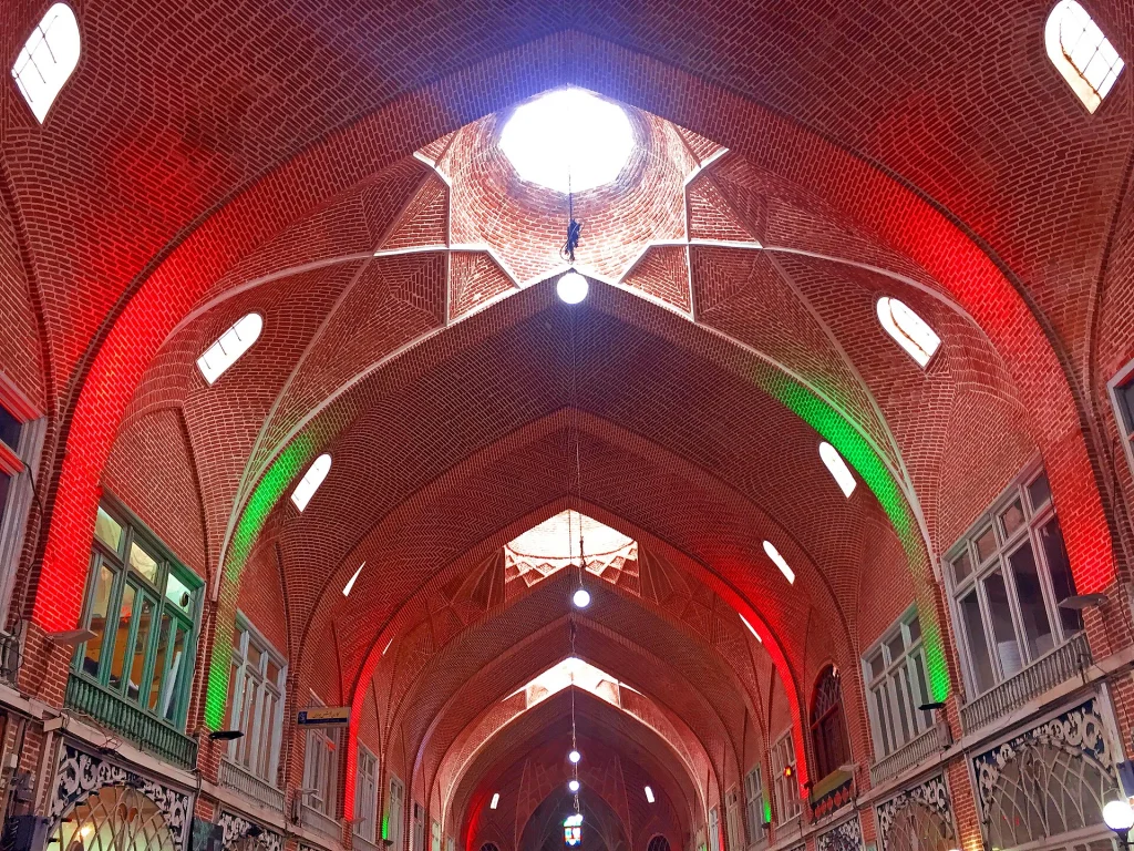 معماری بازار تاریخی تبریز